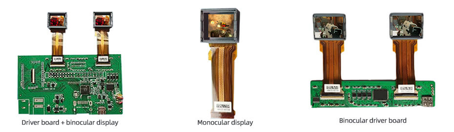0.5 Inch Micro OLED Display 1280×960 High Brightness 1000nits OLED Display With Driver Board For EVF AR Red Dot Sight Display Solutions