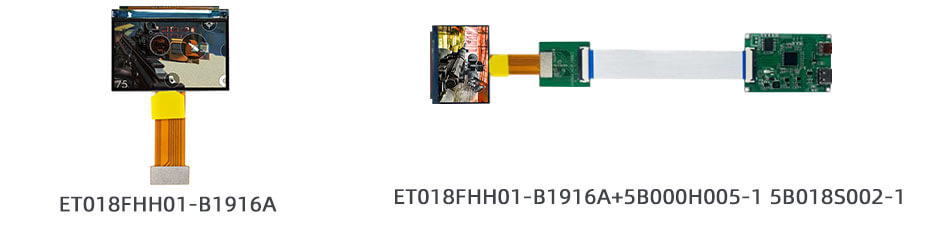 1.8 Inch LCD Display 1920×1080 MIPI High Brightness LCD Display With Driver Board For EVF AR Red Dot Sight Display Solutions
