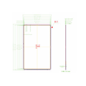 TV120C9M-LW1 12 Inch TFT LCD Display 1200×2000 MIPI LCD Display With In-Cell Touch. 