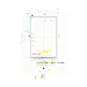 TE121F5M-L20 12.1 Inch TFT LCD Display 1600×2560 High Brightness 600nits MIPI C-phy LCD Display With In-Cell Touch. 