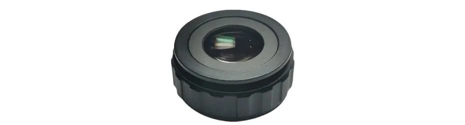 12.5× Monocular Focusable Eyepiece for 0.38-Inch & 0.40-Inch LCD Displays with Multi-Element Glass Lens and Metal Housing