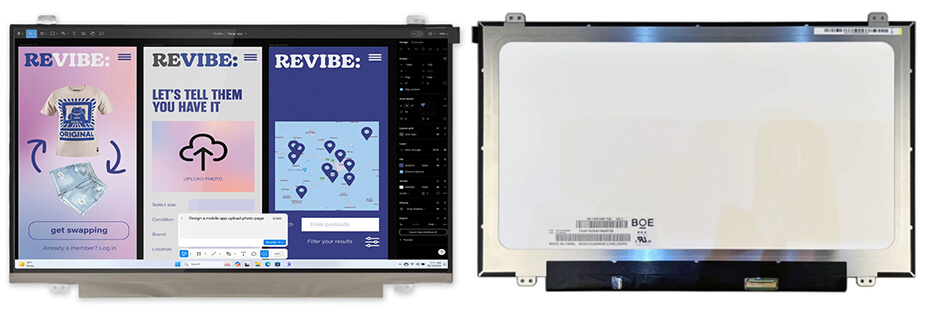NV140FHM-T00 14 Inch TFT LCD Display 1920×1080 eDP LCD Display With On-Cell Touch