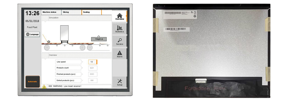 G150XAB03.0 15 Inch TFT LCD Display 1024×768 eDP LCD Display With On-Cell Touch