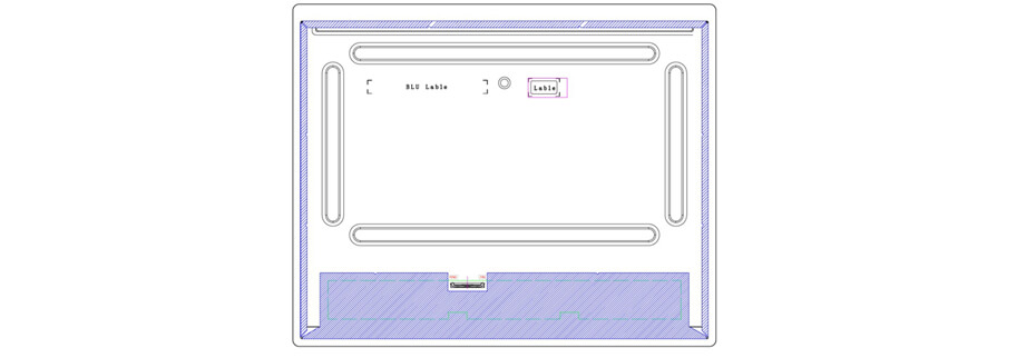 PV150X0M-T80 15 Inch TFT LCD Display 1024×768 eDP LCD Display With On-Cell Touch