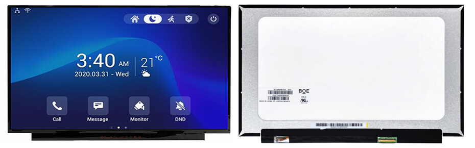 NT156WHM-T03 15.6 Inch TFT LCD Display 1366×768 eDP LCD Display With On-Cell Touch