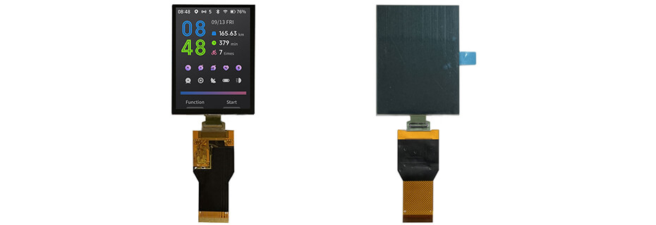 2.4 Inch AMOLED Display 450×600 SPI MCU MIPI High Brightness 800nits OLED Display With On-Cell Touch