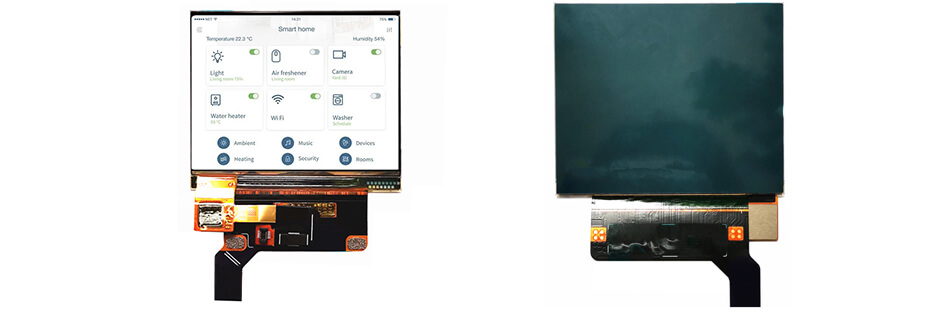 2.7 Inch AMOLED Display 800×600 MIPI Wide Temperature OLED Display With On-Cell Touch