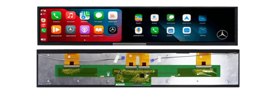 26.2 Inch TFT LCD Display 4320×720 eDP 500nits High Brightness LCD Display With In-Cell Touch