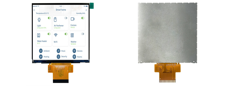 4 Inch TFT LCD Display 480×480 Serial RGB High Brightness LCD Display With On-Cell Touch