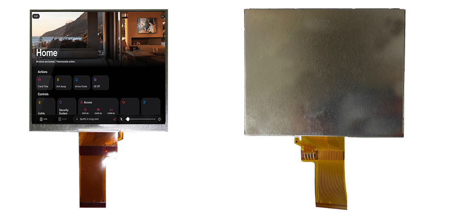 COM50H5125XLC Ortustech 5 Inch Transflective Display 320×240 Parallel RGB TFT LCD Display