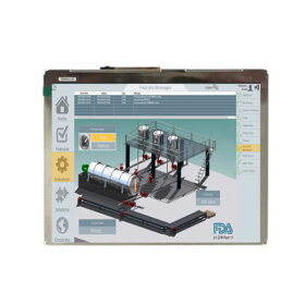 COM57H5M59KTC Ortustech 5.7 Inch Blanview Display 320×240 Parallel RGB TFT LCD Display With 4-wire Resistive Touch. 