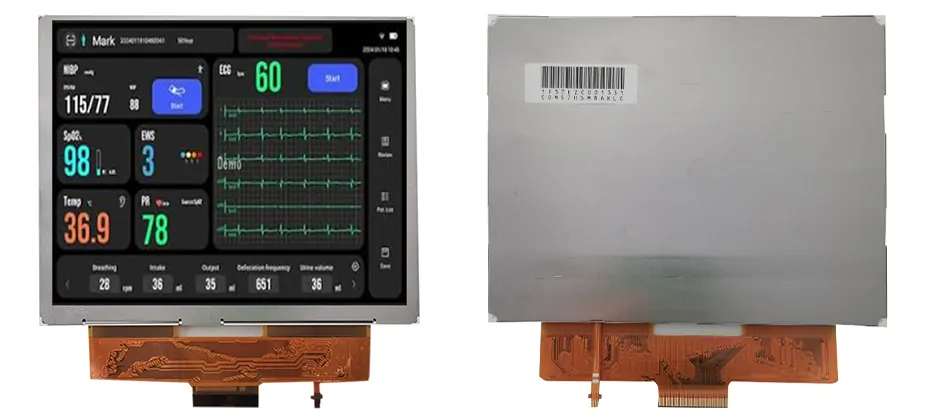 COM57H5M86KLC Ortustech 5.7 Inch Transflective Display 640×480 Parallel RGB High Brightness TFT LCD Display
