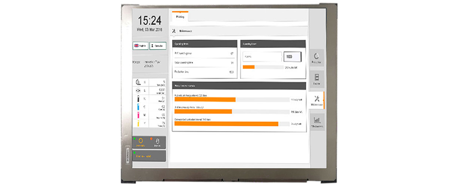 COM65H6114DSC Ortustech 6.5 Inch Blanview Display 640×480 Parallel RGB TFT LCD Display