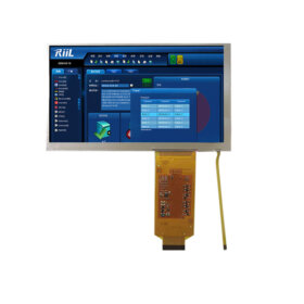 COM70T7M07ZLC Ortustech 7 Inch Blanview Display 800×480 Parallel RGB TFT LCD Display. 