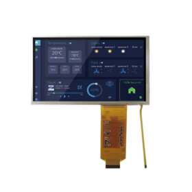 COM70T7M17ZLC Ortustech 7 Inch Blanview Display 800×480 Parallel RGB High Brightness TFT LCD Display. 