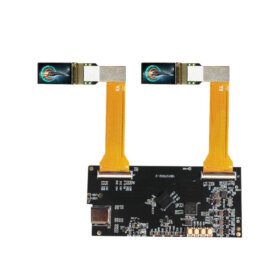 0.49 Inch Micro OLED Display 1920×1080 MIPI 1800nits High Brightness Dual OLED Display With Type-c Driver Board For EVF AR Red Dot Sight Display Solutions. 