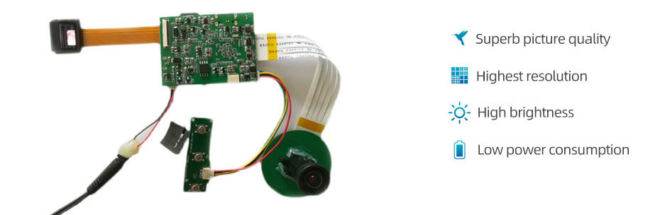 HD Thermal Night Vision DIY Kit with WiFi, Video Recording, Mobile App Connectivity, and Storage