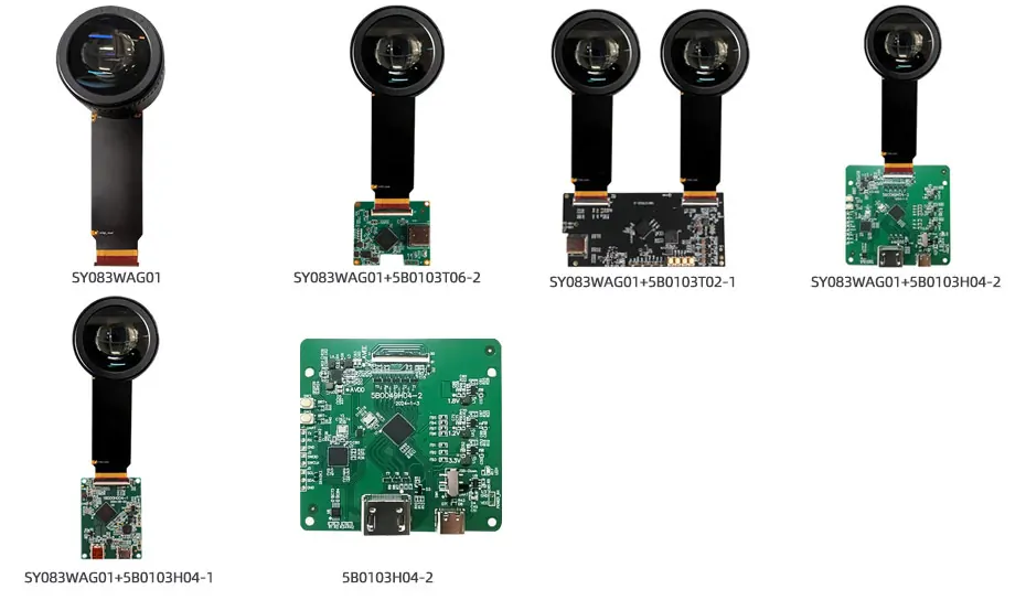SY083WAG01 0.83 Inch Micro OLED Display 2560×1440 OLED Display With Driver Board For EVF AR Red Dot Sight Display Solutions