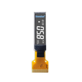 0.63 Inch PMOLED Display 120×28 I²C OLED Display For Healthcare & Medical Display Solution. 