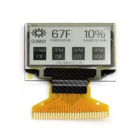 0.96 Inch E Ink Display 128×64 Ultra-Low Temperature E-Paper Electronic Paper Screen for Night Vision. 