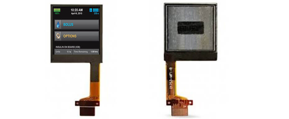1.12 Inch PMOLED Display 96×96 SPI OLED Display For Healthcare & Medical Display Solution