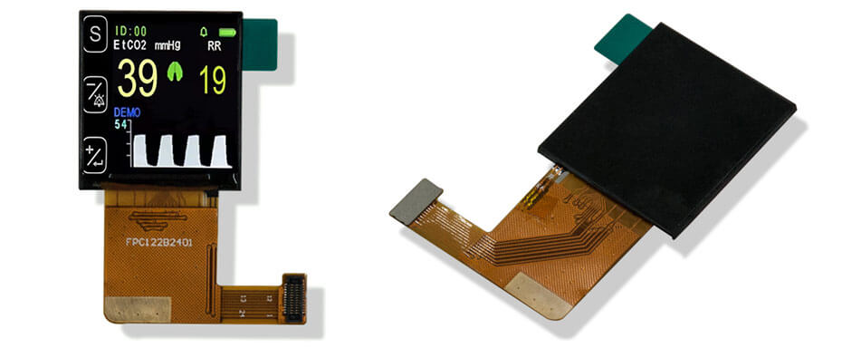 1.22 Inch TFT LCD Display 240×240 SPI LCD Display For Healthcare & Medical Display Solution
