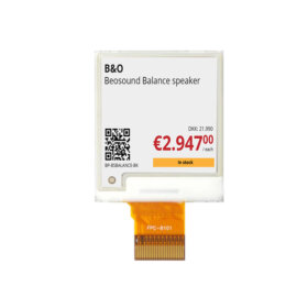 1.54 Inch E Ink Display Module 200×200 SPI 4-Color Black White Red Yellow Electronic Paper Display. 