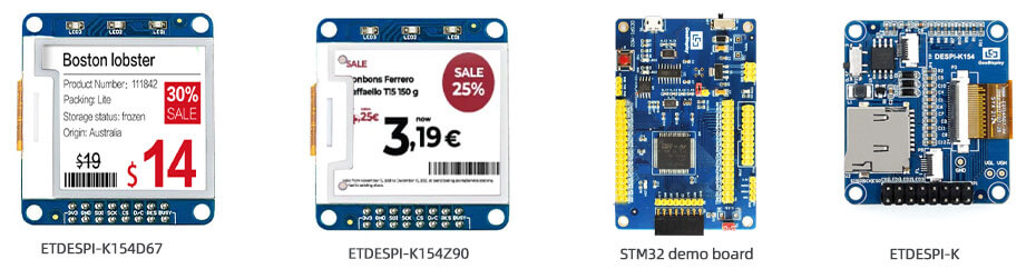 1.54 Inch Low-Power E-Paper Display 200×200 SPI E Ink Electronic Paper Display Module