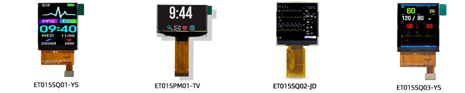 1.54 Inch TFT LCD Display 240×240 SPI LCD Display For Healthcare & Medical Display Solution