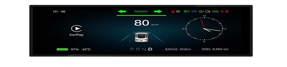 11.3 Inch 440×1920 Stretched LCD Display 40-Pin MIPI Bar Display with Touch & HDMI Driver Board