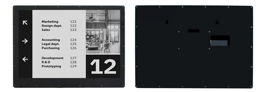 13.3 Inch Black & White E-Paper Industrial Display 960×680 Electronic Ink Display Module