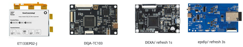 13.3 Inch E-Paper Display Module 1600×1200 SPI Partial Refresh E-Ink Screen