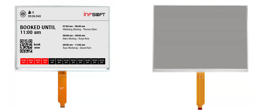 13.3 Inch Monochrome E-Paper Display 960×680 24-Pin SPI E-Ink Screen