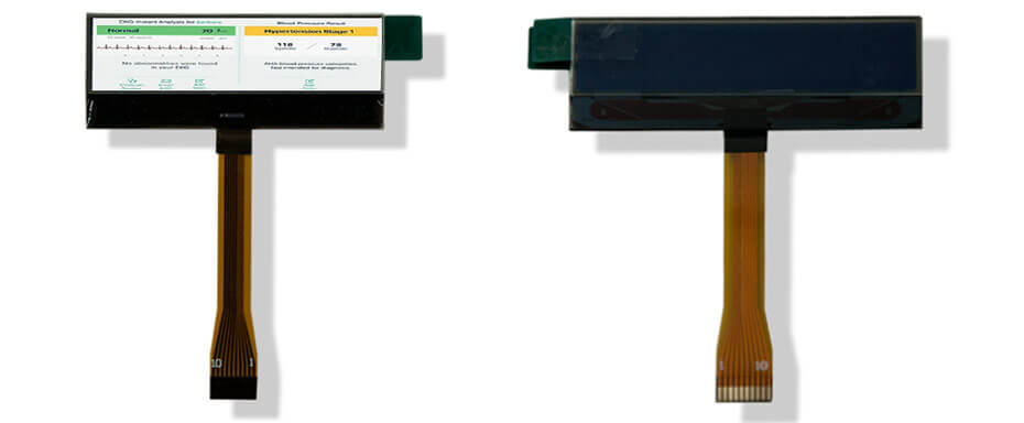 2.2 Inch TFT LCD Display 128×32 SPI LCD Display For Healthcare & Medical Display Solution