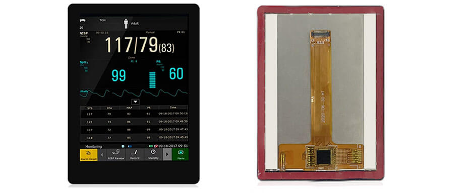 2.4 Inch TFT LCD Display 240×320 MCU High Brightness LCD Display For Healthcare & Medical Display Solution