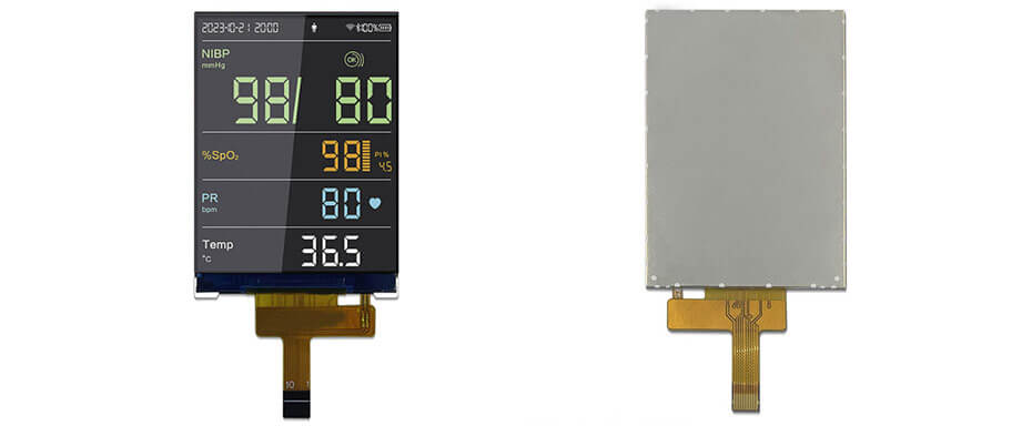 2.4 Inch TFT LCD Display 240×320 SPI LCD Display For Healthcare & Medical Display Solution