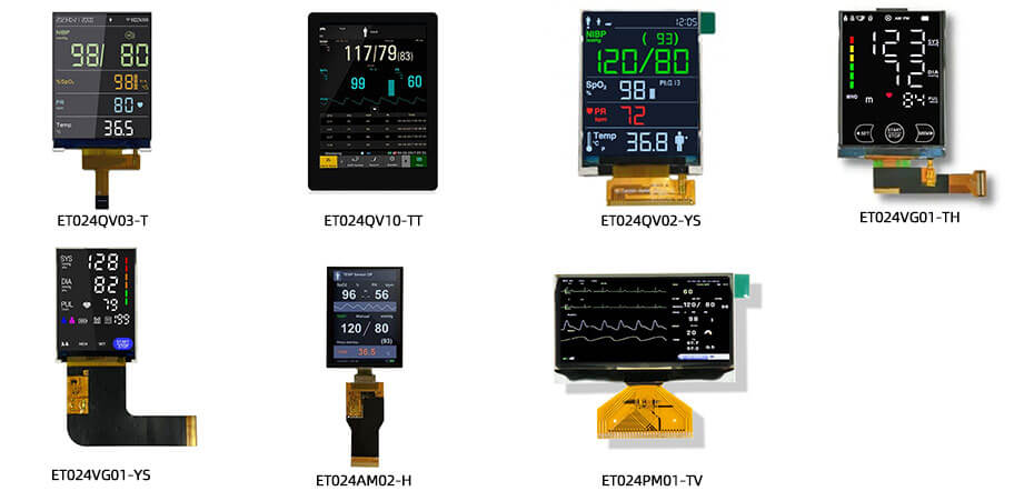 2.4 Inch TFT LCD Display 480×640 TTL LCD Display For Healthcare Medical Display Solution