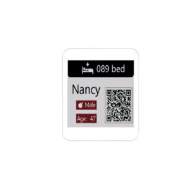 2.53 Inch Battery-Free NFC E-Paper Display 425×425 Electronic Ink Display Module. 