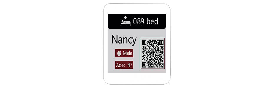 2.53 Inch Battery-Free NFC E-Paper Display 425×425 Electronic Ink Display Module
