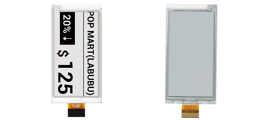 2.66 Inch Color E-Ink E-Paper Display 360×184 SPI Electronic Paper Display Module