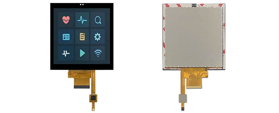 3.95 Inch TFT LCD Display 480×480 TTL LCD Display For Healthcare Medical Display Solution