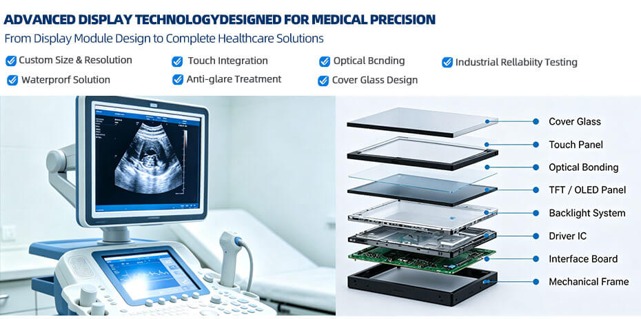 Key Features of Healthcare & Medical Display Solution
