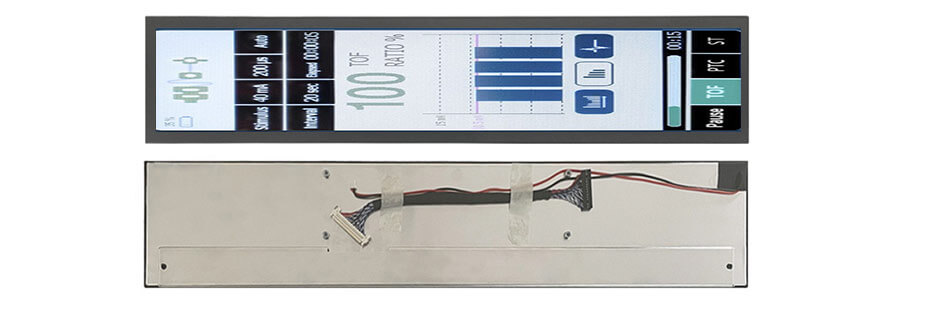 19 Inch TFT LCD Display 1920×320 LVDS High Brightness LCD Display For Healthcare Medical Display Solution