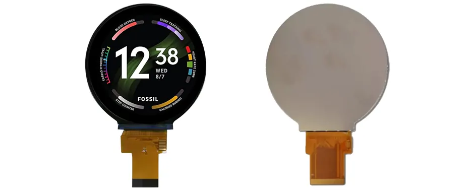 2.8 Inch Round Display 480×480 MIPI IPS Full-View Circular Display with Capacitive Touch & HDMI Driver Board