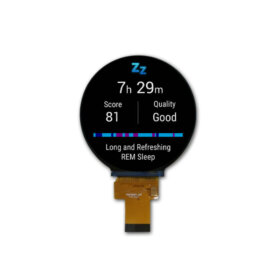 2.8 Inch Round Display 480×480 MIPI 30-Pin IPS Circular Display with Capacitive Touchscreen & HDMI Driver Board. 