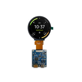 2.8 Inch Round Display 480×480 MIPI IPS Circular Display with HDMI Driver Board. 