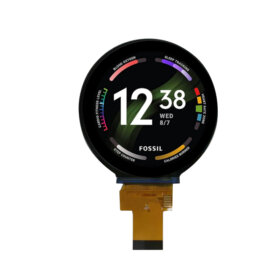 2.8 Inch Round Display 480×480 MIPI IPS Full-View Circular Display with Capacitive Touch & HDMI Driver Board. 