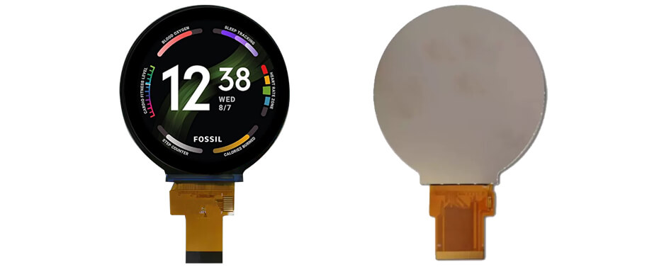 2.8 Inch Round Display 480×480 MIPI IPS Full-View Circular Display with Capacitive Touch & HDMI Driver Board