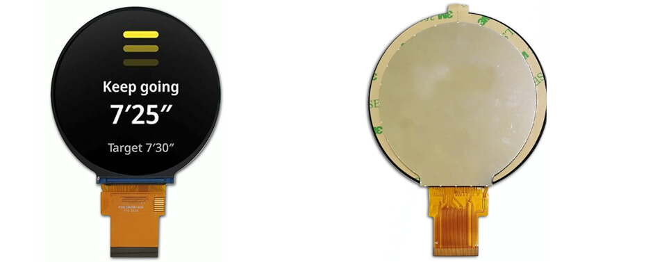 2.8 Inch Round Display 480×480 RGB Circular Display with Capacitive Touchscreen & HDMI Driver Board