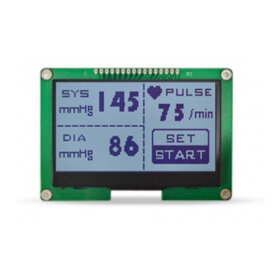 2.96 Inch TFT LCD Display 240×120 CPU SPI LCD Display For Healthcare Medical Display Solution. 